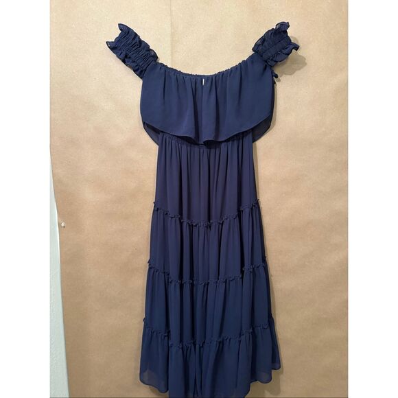 MISA Los Angeles Micaela Tiered Midi Dress - Picture 12 of 14